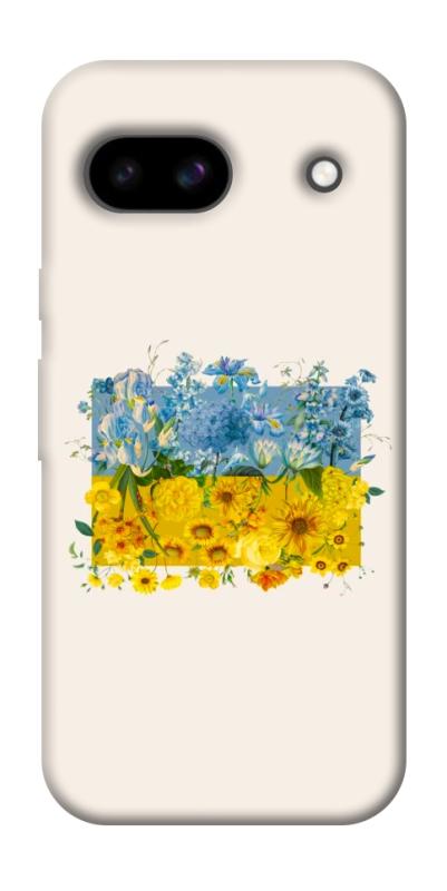 Чохол itsPrint Flower flag для Google Pixel 8a, love ukraine, купити оптом з доставкою