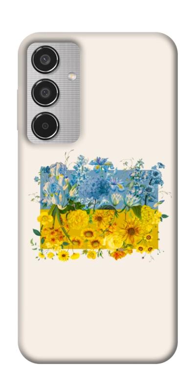 Чохол itsPrint Flower flag для Samsung Galaxy M35 5G, love ukraine, купити оптом з доставкою