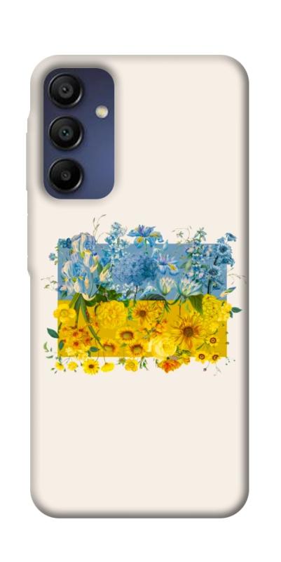 Чохол itsPrint Flower flag для Samsung Galaxy A16 4G/5G, love ukraine, купити оптом з доставкою