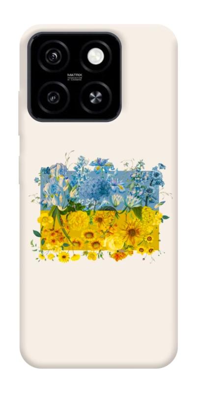 Чохол itsPrint Flower flag для ZTE Blade A55 4G, love ukraine, купити оптом з доставкою
