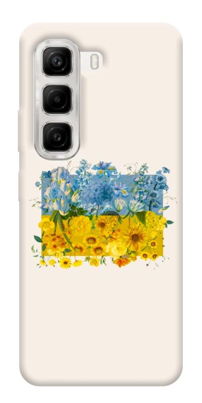 Чохол itsPrint Flower flag для Infinix Hot 50 4G, love ukraine, купити оптом з доставкою