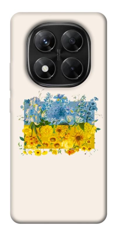Чохол itsPrint Flower flag для Xiaomi Redmi Note 14 Pro 5G, love ukraine, купити оптом з доставкою