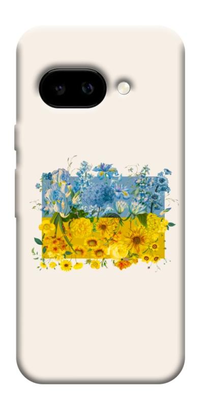 Чохол itsPrint Flower flag для Google Pixel 9a, love ukraine, купити оптом з доставкою