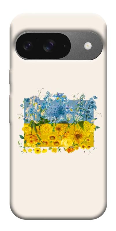 Чохол itsPrint Flower flag для Google Pixel 10, love ukraine, купити оптом з доставкою