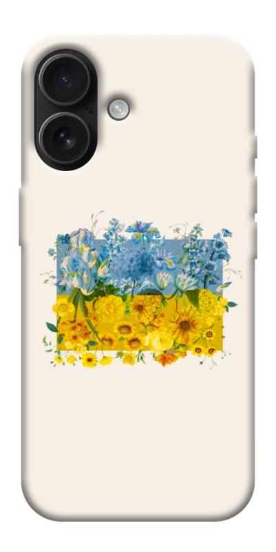 Чохол itsPrint Flower flag для Apple iPhone 17 (6.3"), love ukraine, купити оптом з доставкою