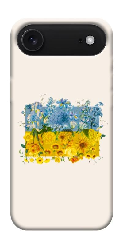 Чохол itsPrint Flower flag для Apple iPhone 17 Air (6.5"), love ukraine, купити оптом з доставкою