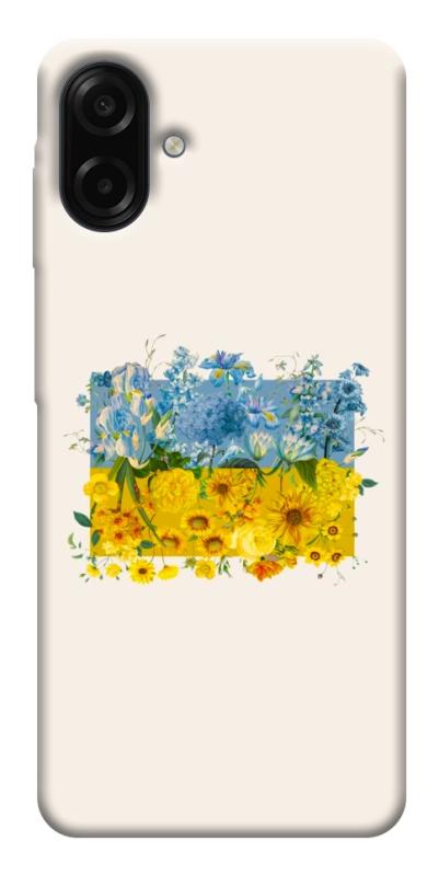 Чохол itsPrint Flower flag для Samsung Galaxy A07, love ukraine, купити оптом з доставкою