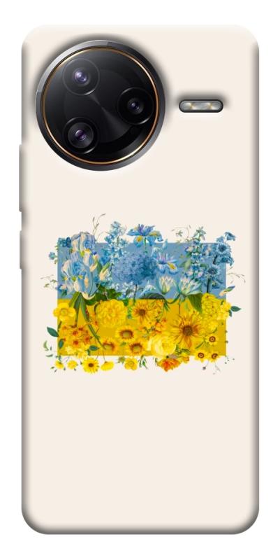Чохол itsPrint Flower flag для Xiaomi Poco F7, love ukraine, купити оптом з доставкою