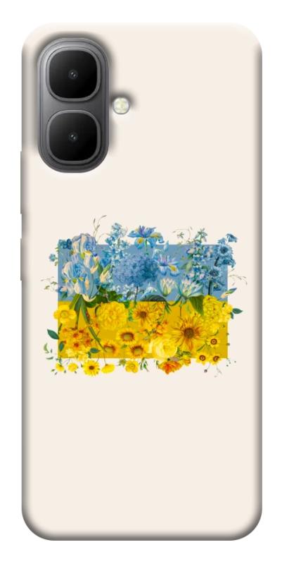 Чохол itsPrint Flower flag для Infinix Smart 10, love ukraine, купити оптом з доставкою