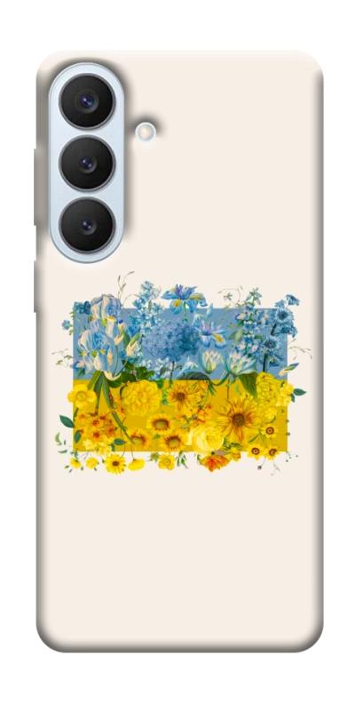 Чохол itsPrint Flower flag для Samsung Galaxy S26+, love ukraine, купити оптом з доставкою