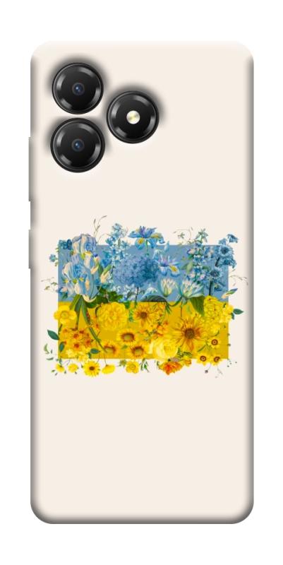 Чохол itsPrint Flower flag для ZTE Blade A36, love ukraine, купити оптом з доставкою