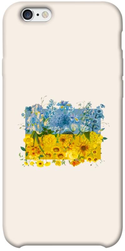 Чохол itsPrint Flower flag для Apple iPhone 6/6s plus (5.5"), love ukraine, купити оптом з доставкою