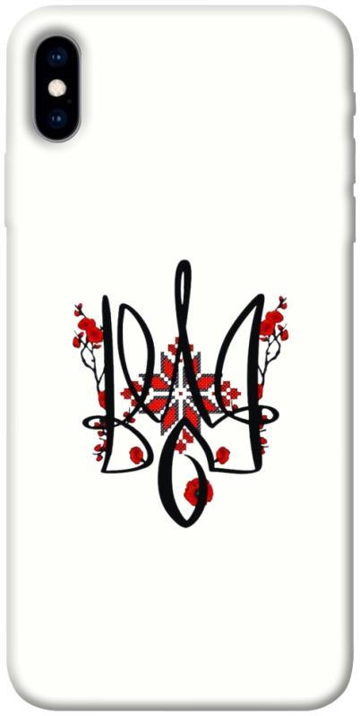 Чохол itsPrint Flower symbol для Apple iPhone X (5.8"), love ukraine, купити оптом з доставкою
