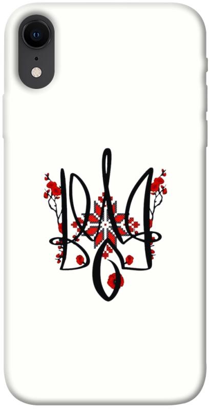 Чохол itsPrint Flower symbol для Apple iPhone XR (6.1"), love ukraine, купити оптом з доставкою
