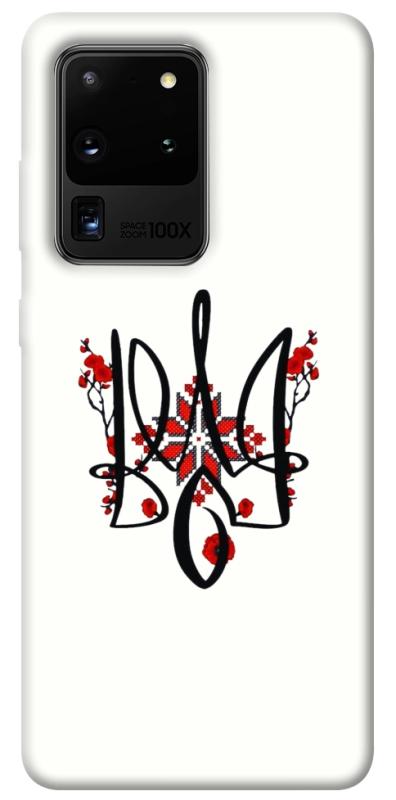 Чехол itsPrint Flower symbol для Samsung Galaxy S20 Ultra, love ukraine, купить оптом с доставкой