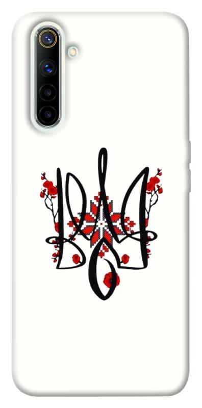 Чохол itsPrint Flower symbol для Realme 6, love ukraine, купити оптом з доставкою