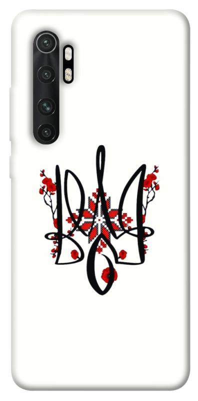 Чохол itsPrint Flower symbol для Xiaomi Mi Note 10 Lite, love ukraine, купити оптом з доставкою
