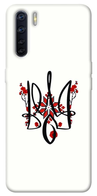 Чехол itsPrint Flower symbol для Oppo A91, love ukraine, купить оптом с доставкой