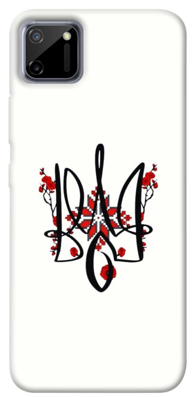 Чохол itsPrint Flower symbol для Realme C11, love ukraine, купити оптом з доставкою