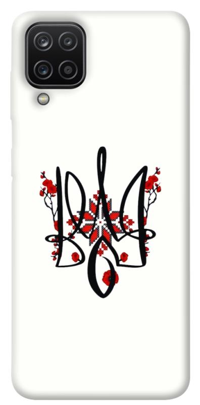 Чохол itsPrint Flower symbol для Samsung Galaxy A12, love ukraine, купити оптом з доставкою