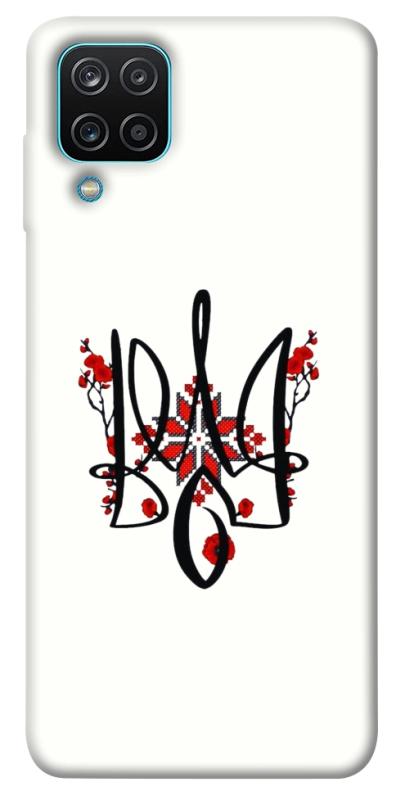 Чохол itsPrint Flower symbol для Samsung Galaxy A12, love ukraine, купити оптом з доставкою
