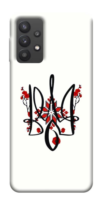 Чохол itsPrint Flower symbol для Samsung Galaxy A32 (A326B) 5G, love ukraine, купити оптом з доставкою