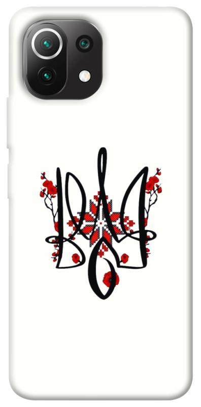 Чохол itsPrint Flower symbol для Xiaomi Mi 11 Lite, love ukraine, купити оптом з доставкою