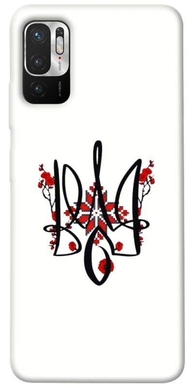 Чохол itsPrint Flower symbol для Xiaomi Redmi Note 10 5G, love ukraine, купити оптом з доставкою