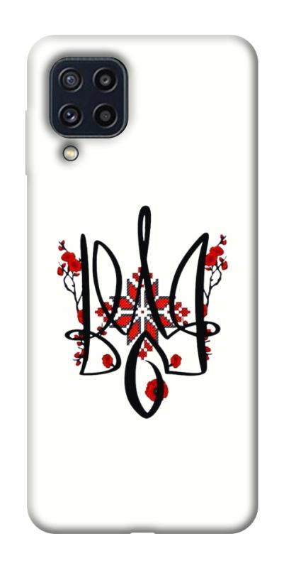 Чохол itsPrint Flower symbol для Samsung Galaxy M32, love ukraine, купити оптом з доставкою