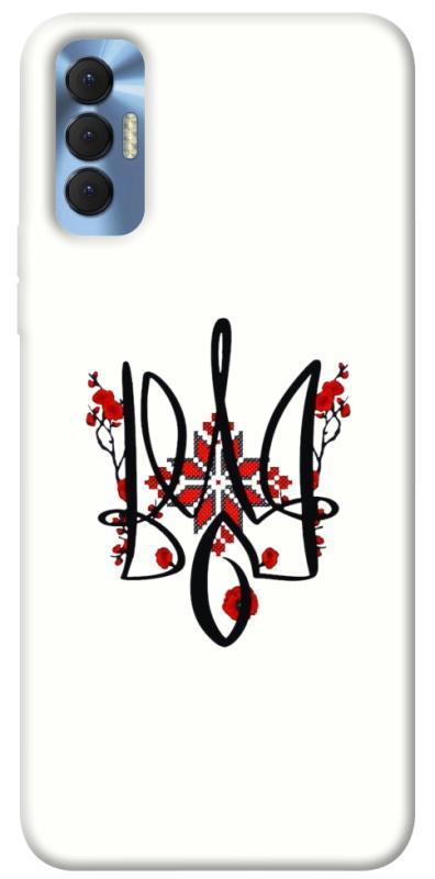 Чохол itsPrint Flower symbol для TECNO Spark 8P, love ukraine, купити оптом з доставкою