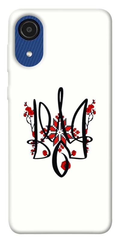 Чохол itsPrint Flower symbol для Samsung Galaxy A03 Core, love ukraine, купити оптом з доставкою