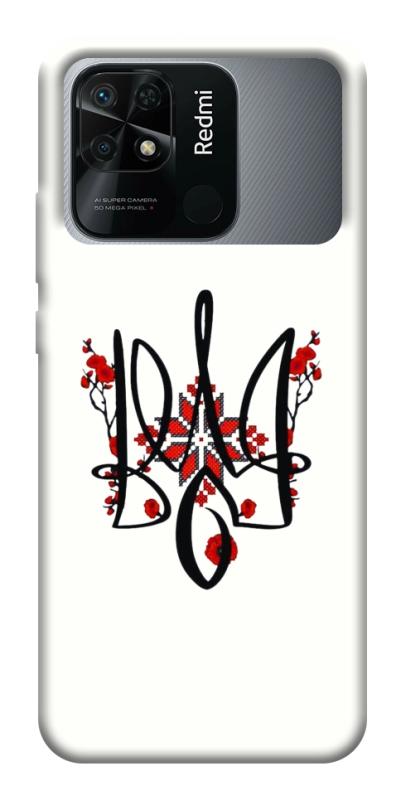 Чохол itsPrint Flower symbol для Xiaomi Redmi 10C, love ukraine, купити оптом з доставкою
