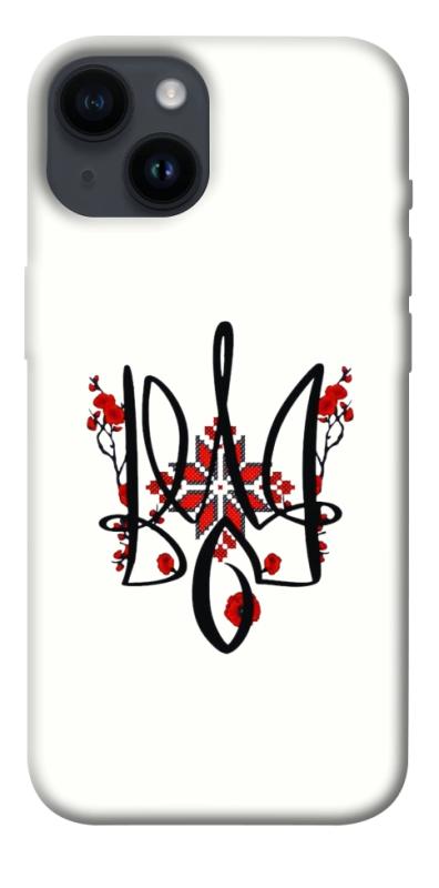 Чохол itsPrint Flower symbol для Apple iPhone 14 (6.1"), love ukraine, купити оптом з доставкою