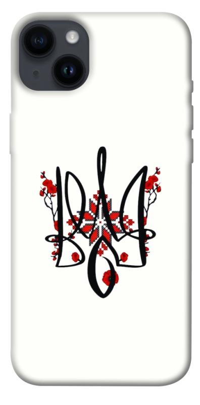 Чохол itsPrint Flower symbol для Apple iPhone 14 Plus (6.7"), love ukraine, купити оптом з доставкою
