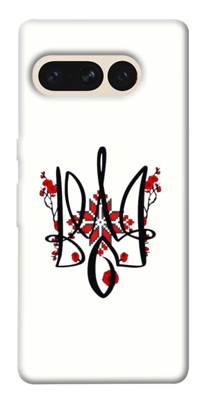 Чохол itsPrint Flower symbol для Google Pixel 7 Pro, love ukraine, купити оптом з доставкою