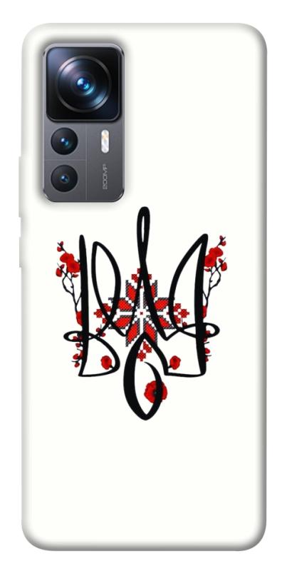 Чохол itsPrint Flower symbol для Xiaomi 12T / 12T Pro, love ukraine, купити оптом з доставкою