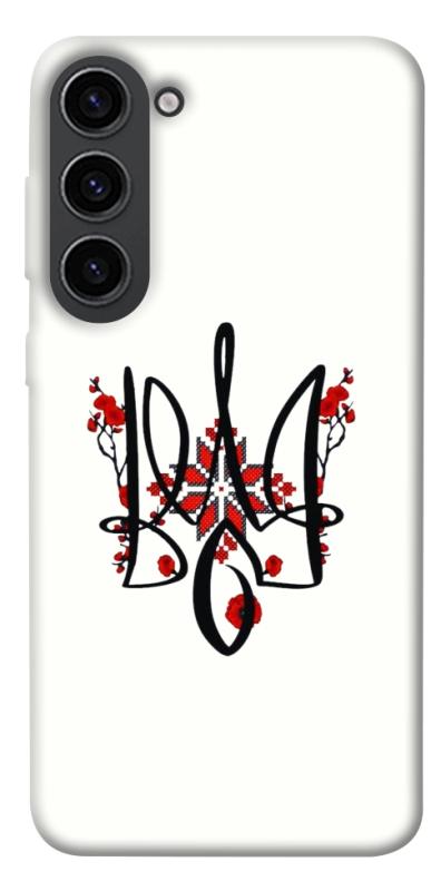 Чохол itsPrint Flower symbol для Samsung Galaxy S23, love ukraine, купити оптом з доставкою