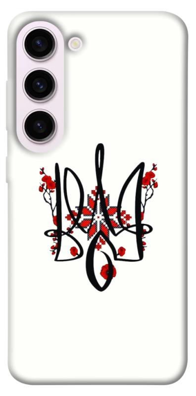 Чохол itsPrint Flower symbol для Samsung Galaxy S23+, love ukraine, купити оптом з доставкою