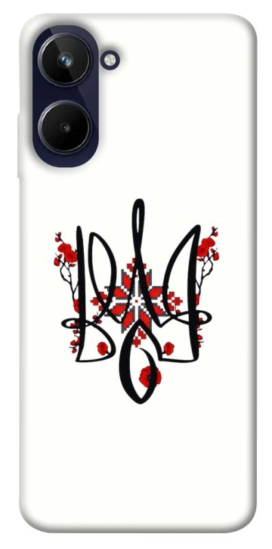 Чохол itsPrint Flower symbol для Realme 10 4G, love ukraine, купити оптом з доставкою