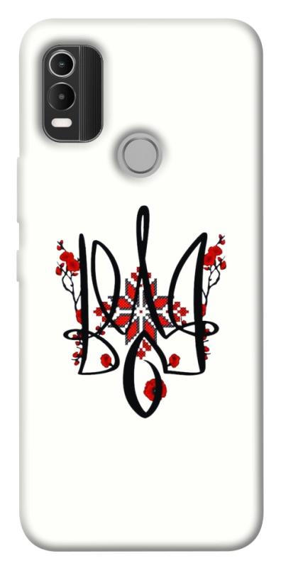 Чохол itsPrint Flower symbol для Nokia C21 Plus, love ukraine, купити оптом з доставкою