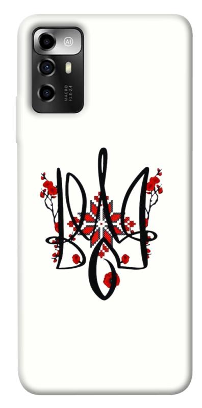 Чохол itsPrint Flower symbol для ZTE Blade V40 Vita, love ukraine, купити оптом з доставкою