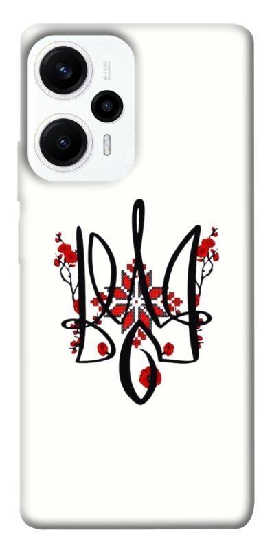 Чохол itsPrint Flower symbol для Xiaomi Poco F5 / Note 12 Turbo, love ukraine, купити оптом з доставкою