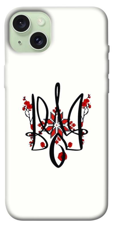 Чохол itsPrint Flower symbol для Apple iPhone 15 Plus (6.7"), love ukraine, купити оптом з доставкою