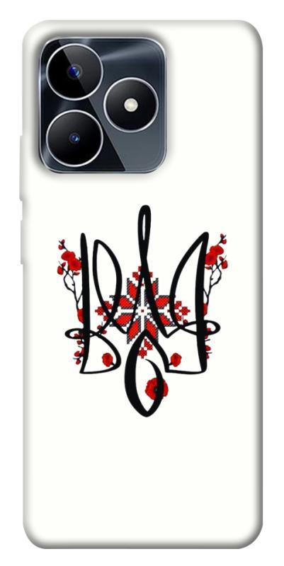 Чохол itsPrint Flower symbol для Realme C53, love ukraine, купити оптом з доставкою