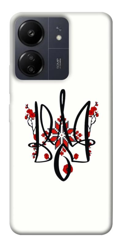 Чохол itsPrint Flower symbol для Xiaomi Redmi 13C, love ukraine, купити оптом з доставкою
