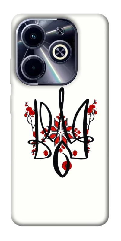 Чохол itsPrint Flower symbol для Infinix Hot 40i, love ukraine, купити оптом з доставкою
