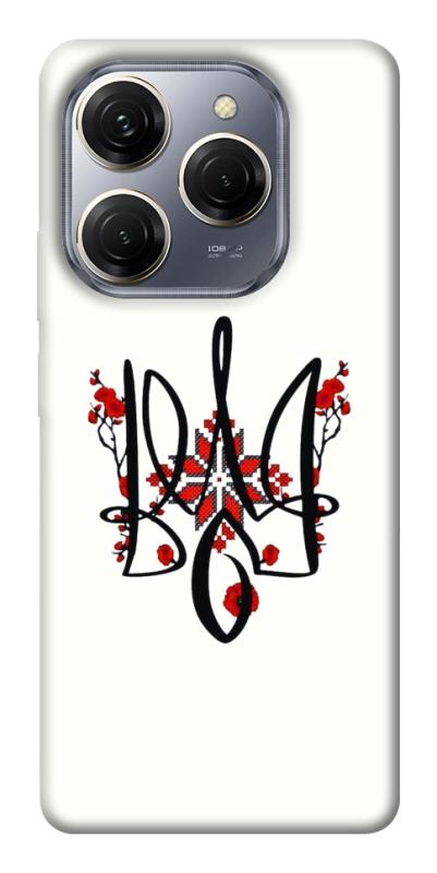 Чохол itsPrint Flower symbol для TECNO Spark 20 Pro, love ukraine, купити оптом з доставкою