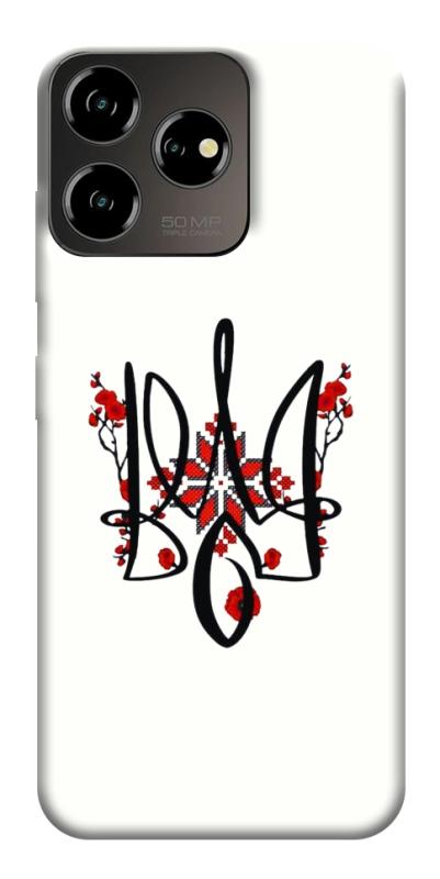 Чохол itsPrint Flower symbol для ZTE Blade V50 Desing 4G, love ukraine, купити оптом з доставкою