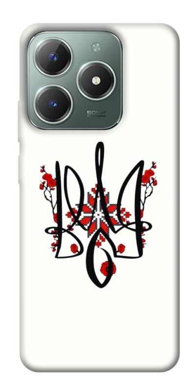 Чохол itsPrint Flower symbol для Realme C61 4G, love ukraine, купити оптом з доставкою