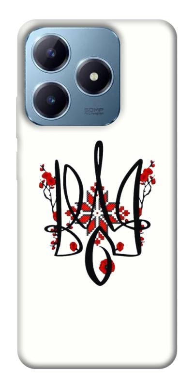 Чохол itsPrint Flower symbol для Realme C63 4G, love ukraine, купити оптом з доставкою